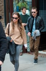 ALICIA VIKANDER Leaves Her Hotel in New York 10/05/2015