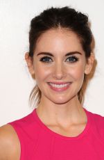 ALISON BRIE at Distinguished Women in the Arts Luncheon in Beverly Hills 10/28/2015
