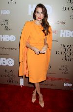 ALLISON WILLIAMS at How to Dance in Ohio Premiere in New York 10/19/2015