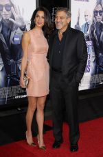 AMAL CLOONEY at Our Brand Is Crisis Premiere in Hollywood 10/26/2015