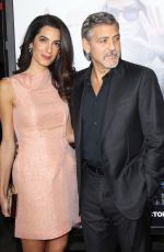 AMAL CLOONEY at Our Brand Is Crisis Premiere in Hollywood 10/26/2015