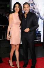 AMAL CLOONEY at Our Brand Is Crisis Premiere in Hollywood 10/26/2015
