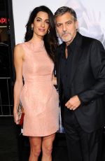 AMAL CLOONEY at Our Brand Is Crisis Premiere in Hollywood 10/26/2015