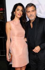 AMAL CLOONEY at Our Brand Is Crisis Premiere in Hollywood 10/26/2015