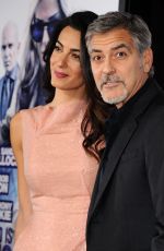 AMAL CLOONEY at Our Brand Is Crisis Premiere in Hollywood 10/26/2015