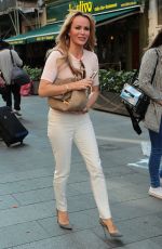 AMANDA HOLDEN Arrives at Global House in London 09/30/2015