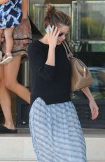AMANDA PEET Out for Shopping in Los Angeles 10/07/2015
