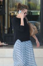 AMANDA PEET Out for Shopping in Los Angeles 10/07/2015
