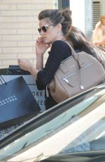 AMANDA PEET Out for Shopping in Los Angeles 10/07/2015