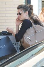 AMANDA PEET Out for Shopping in Los Angeles 10/07/2015
