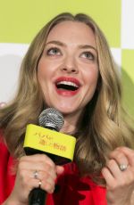 AMANDA SEYFRIED at Fathers and Daughters Promotional Event in Tokyo 10/11/2015