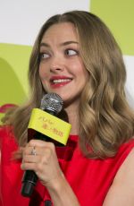 AMANDA SEYFRIED at Fathers and Daughters Promotional Event in Tokyo 10/11/2015