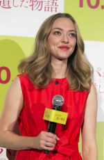 AMANDA SEYFRIED at Fathers and Daughters Promotional Event in Tokyo 10/11/2015
