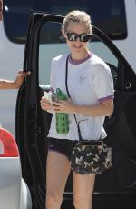 AMANDA SEYFRIED Leaves Lancer Dermatology in Beverly Hills 09/30/2015