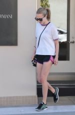 AMANDA SEYFRIED Leaves Lancer Dermatology in Beverly Hills 09/30/2015