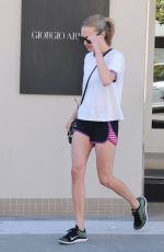 AMANDA SEYFRIED Leaves Lancer Dermatology in Beverly Hills 09/30/2015