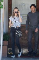 AMANDA SEYFRIED Out and About in Beverly Hills 10/02/2015