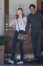 AMANDA SEYFRIED Out and About in Beverly Hills 10/02/2015