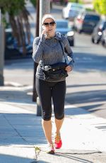 AMY ADAMS in Leggings Out and About in Los Angeles 10/07/2015