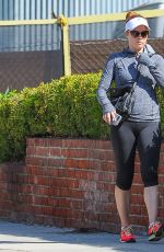 AMY ADAMS in Leggings Out and About in Los Angeles 10/07/2015