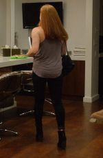 AMY ADAMS Leaves a Hair Salon in Los Angeles 09/29/2015