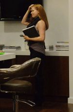 AMY ADAMS Leaves a Hair Salon in Los Angeles 09/29/2015
