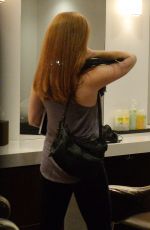 AMY ADAMS Leaves a Hair Salon in Los Angeles 09/29/2015