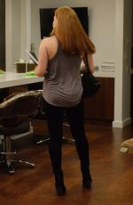 AMY ADAMS Leaves a Hair Salon in Los Angeles 09/29/2015