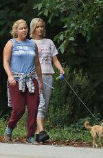 AMY SCHUMER and JENNIFER LAWRENCE Out and About in Atlanta 10/04/2015
