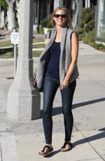 AMY SMART Out and About in Los Angeles 10/22/2015