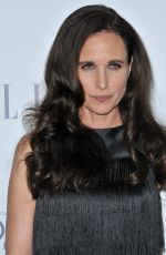 ANDIE MACDOWELL at 2015 Elle Women in Hollywood Awards in Los Angeles 10/19/2015