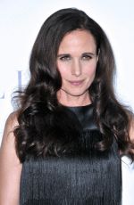 ANDIE MACDOWELL at 2015 Elle Women in Hollywood Awards in Los Angeles 10/19/2015