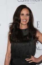 ANDIE MACDOWELL at 2015 Elle Women in Hollywood Awards in Los Angeles 10/19/2015