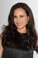 ANDIE MACDOWELL at 2015 Elle Women in Hollywood Awards in Los Angeles 10/19/2015