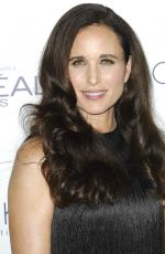 ANDIE MACDOWELL at 2015 Elle Women in Hollywood Awards in Los Angeles 10/19/2015
