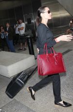 ANGELINA JOLIE Arrives at LAX Airport in Los Angeles 10/27/2015