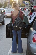 ANNALYNNE MCCORD Shopping on Melrose Avenue 09/30/2015