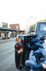ANNASOPHIA ROBB at Madewell Denim Recycling Drive in New York 10/08/2015