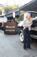ANNASOPHIA ROBB at Madewell Denim Recycling Drive in New York 10/08/2015