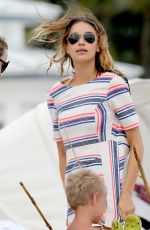 APRIL LOVE GEARY in Bikini at a Beach in Miami 10/117/2015