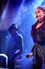 ARIANA GRANDE Performs at  Iheartradio Concert at Honda Stage in Los Angeles 10/30/2015