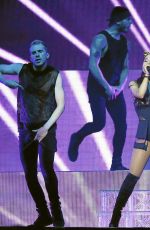 ARIANA GRANDE Performs at The Honeymoon Tour in Tulsa 10/07/2015