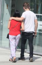 ARIEL WINTER and Laurent Claude Gaudette Out in Los Angeles 10/14/2015