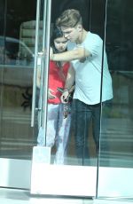 ARIEL WINTER and Laurent Claude Gaudette Out in Los Angeles 10/14/2015