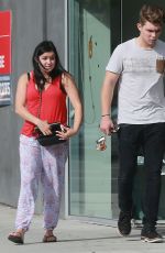 ARIEL WINTER and Laurent Claude Gaudette Out in Los Angeles 10/14/2015