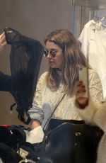ASHLEY BENSON and SHAY MITCHELL Out Shopping in Milan 10/24/2015