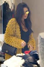 ASHLEY BENSON and SHAY MITCHELL Out Shopping in Milan 10/24/2015