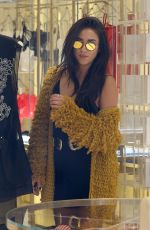 ASHLEY BENSON and SHAY MITCHELL Out Shopping in Milan 10/24/2015