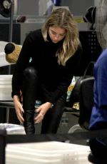 ASHLEY BENSON at Los Angeles International Airport 10/26/2015