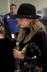 ASHLEY BENSON at Los Angeles International Airport 10/26/2015